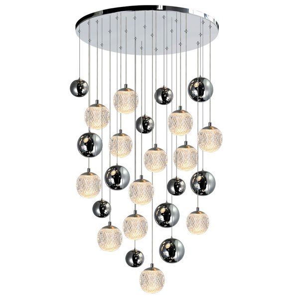 CWI Lighting Siena 13-Light Chrome Chandelier