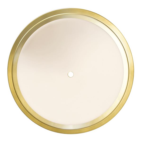 CWI Lighting Valdivia 4-Light Satin Gold Flush Mount