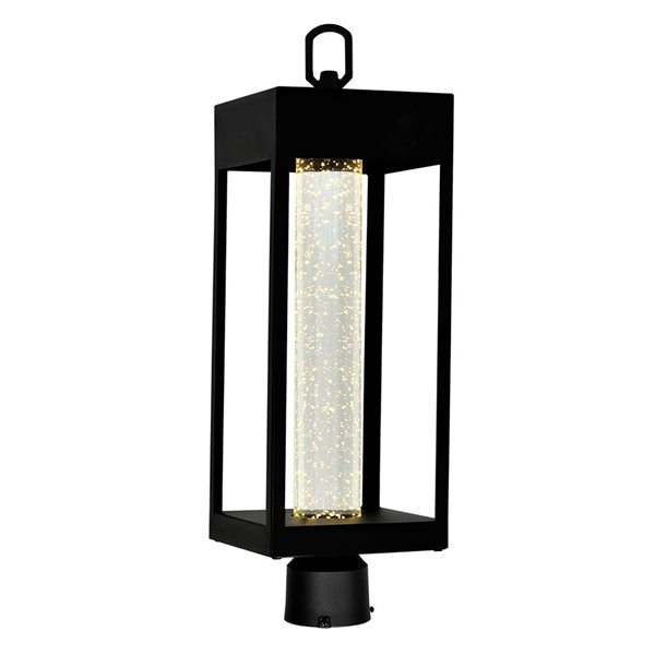 CWI Lighting Rochester LED Integrated Black Outdoor Lantern Head