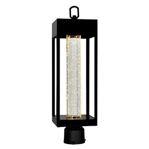 CWI Lighting Rochester LED Integrated Black Outdoor Lantern Head