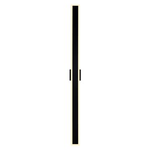 CWI Lighting Malibu 80-in Black Hardwired LED Outdoor Wall Light