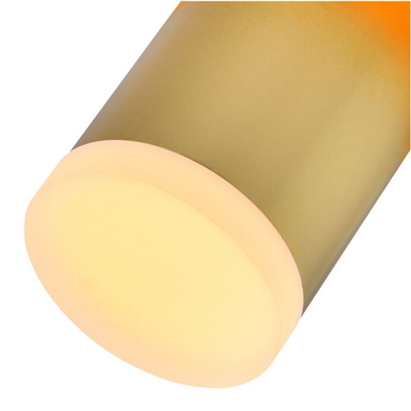 CWI Lighting Lena LED Integrated Mini Pendant With Satin Gold Finish