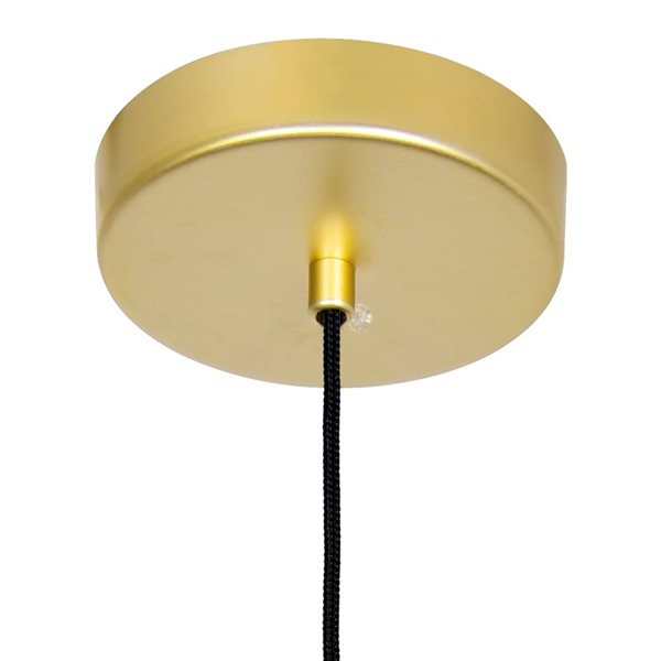 CWI Lighting Lena LED Integrated Mini Pendant With Satin Gold Finish