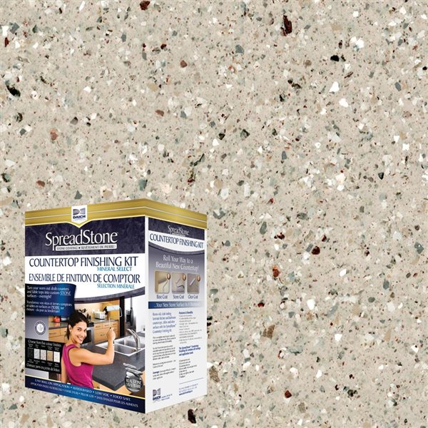 SpreadStone Mineral Select Oyster/Semi Gloss Countertop Resurfacing Kit