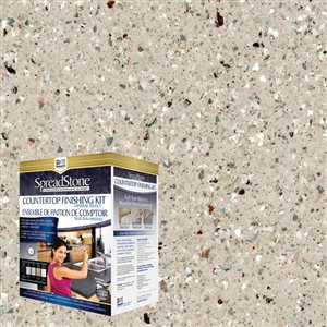 SpreadStone Mineral Select Oyster/Semi Gloss Countertop Resurfacing Kit