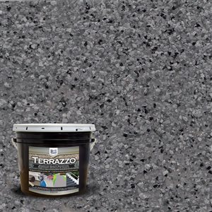 Revêtement décoratif de granite Terrazzo 3 gallon, Moonscape