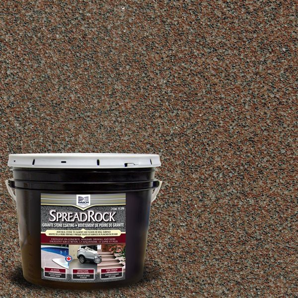 SpreadRock Granite Stone Coating - 3 Gallon - Mocha