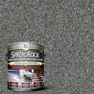 SpreadRock Granite Stone Coating - 1 Gallon - Anvil