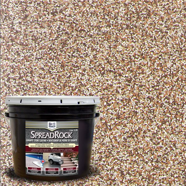 SpreadRock Granite Stone Coating - 3 Gallon - Brownstone SPR-BS-030C | RONA