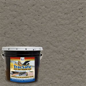 TracSafe Anti-Slip Colour Coat - 3 Gallon - Shell Grey