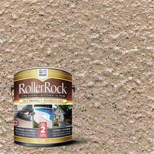 RollerRock Concrete Coating - 1 Gallon - Ginger