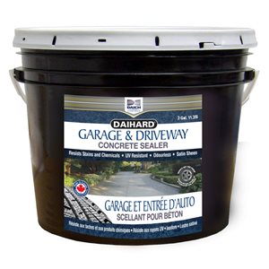 DaiHard Garage & Driveway Sealer - 3 Gallon - Clear Satin