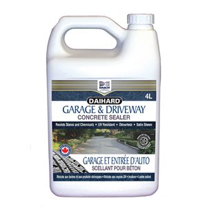 DaiHard Garage & Driveway Sealer - 1 Gallon - Clear Satin