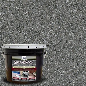 SpreadRock Granite Stone Coating - 3 Gallon - Anvil