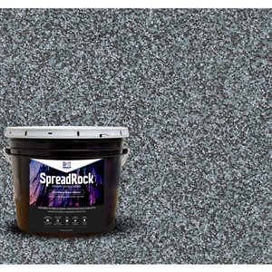 Revêtement de pierre de granit SpreadRock 3 gallon, Gris glace