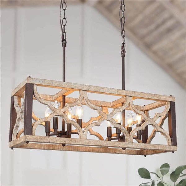 Rustic island hot sale pendant lighting