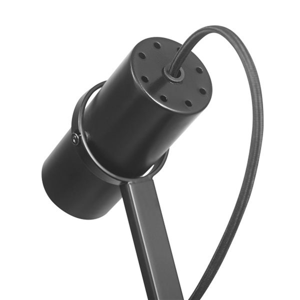 Globe Electric MRDK 16-in Matte Black Metal Desk Lamp