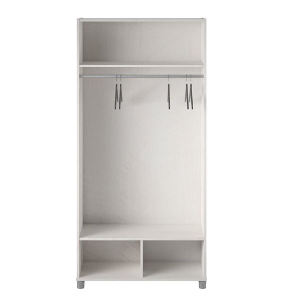 Systembuild Evolution Camberly 24-in Wood Composite Freestanding Storage Cabinet in Grey