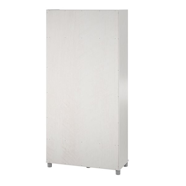 Systembuild Evolution Camberly 24-in Wood Composite Freestanding Storage Cabinet in Grey