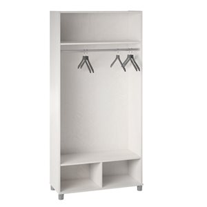 Systembuild Evolution Camberly 24-in Wood Composite Freestanding Storage Cabinet in Grey