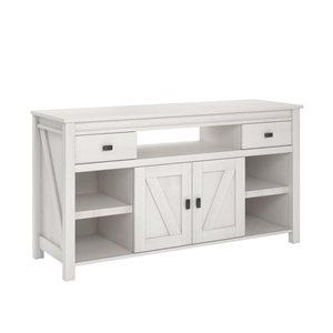 Ameriwood Home Farmington Ivory Oak TV Stand for TVs up to 60-in