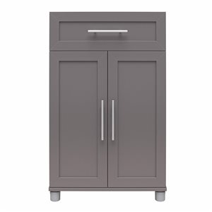 Systembuild Evolution Camberly 24-in 3-Door Wall-mount Storage Cabinet in Graphite Grey