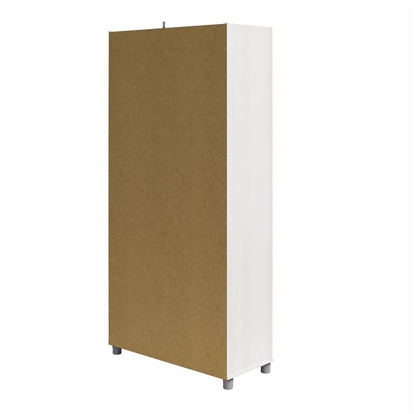 Systembuild Evolution Camberly 36-in Wood Composite Freestanding Storage Cabinet in Ivory Oak