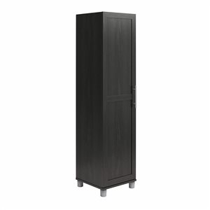 Systembuild Evolution Camberly 16-in Wood Composite Freestanding Storage Cabinet in Black Oak