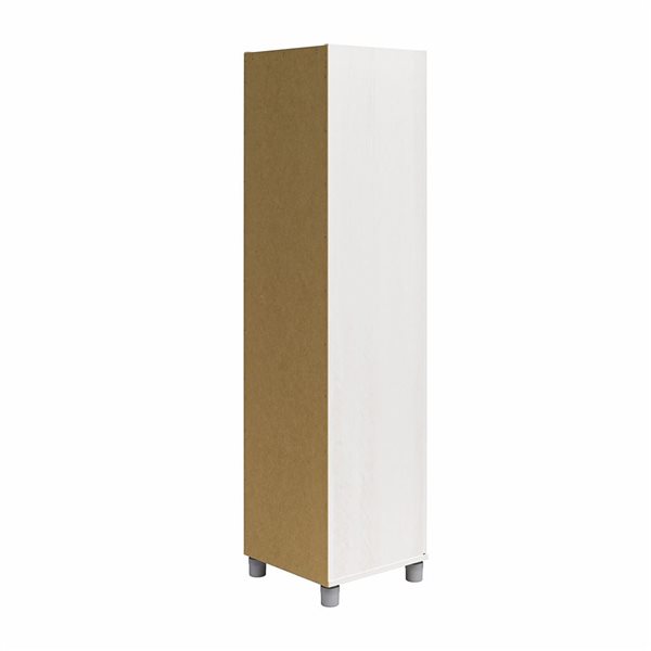 Systembuild Evolution Camberly 16-in Wood Composite Freestanding Storage Cabinet in Ivory Oak