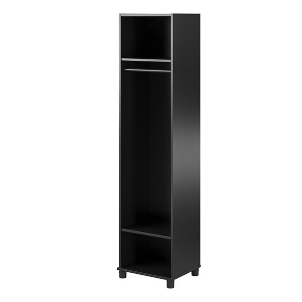 Ameriwood Home Camberly 18-in Wood Composite Freestanding Storage Cabinet in Black Oak