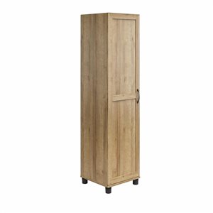 Systembuild Evolution Lory 16-in Wood Composite Freestanding Utility Storage Cabinet in Natural
