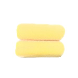 Colorantic Yellow Flock with Velvet 4-in Roll - Pack of 2