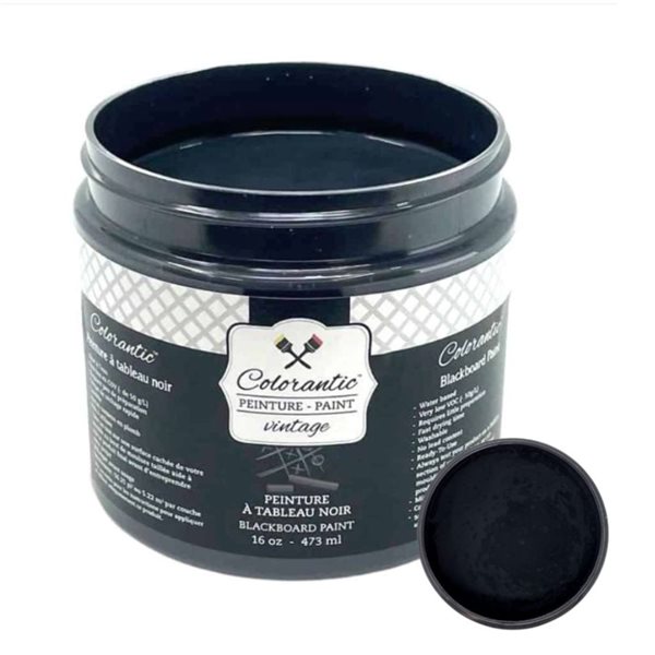 Colorantic Blackboard Paint for Walls Chalk Writing- 16 oz