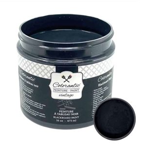 Peinture à tableau noir pour écrire à la craie Colorantic, 16 oz