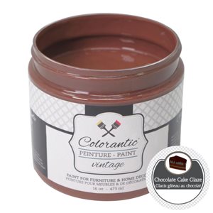 Colorantic Brown Glaze for Faux-Fini Stain Look - 16 oz