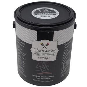 Colorantic Blackboard Paint for Walls Chalk Writing- 128 oz