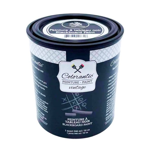 Colorantic Blackboard Paint for Walls Chalk Writing- 32 oz