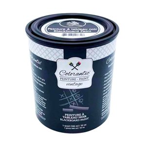 Colorantic Blackboard Paint for Walls Chalk Writing- 32 oz