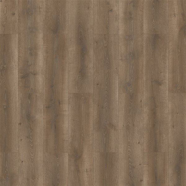 Plancher flottant Bellemont 7,56 x 47,24 po x 8 mm en chêne brun Mono Serra, 23,92 pi²/boîte