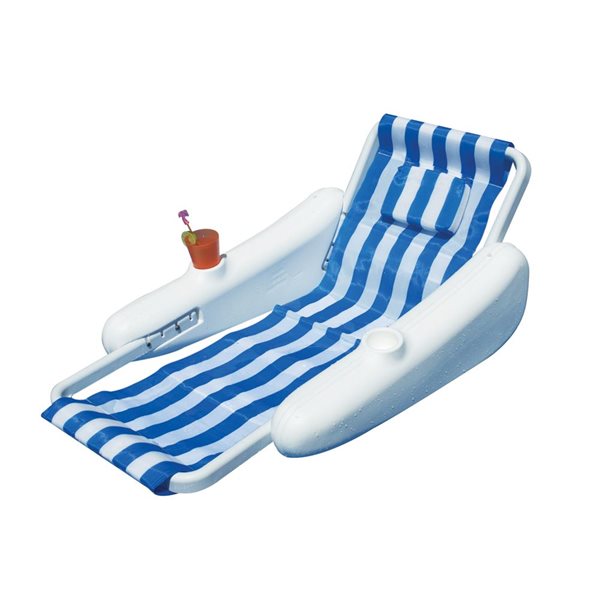 White discount pool lounger