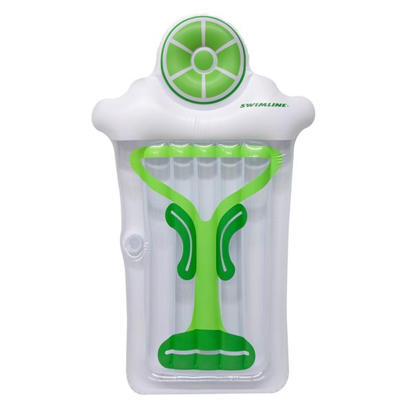 Swim Central 10-in Inflatable Margarita Swimming Pool Floating Raft ...