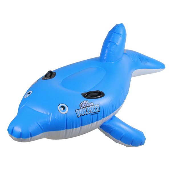 Inflatable dolphin on sale pool float