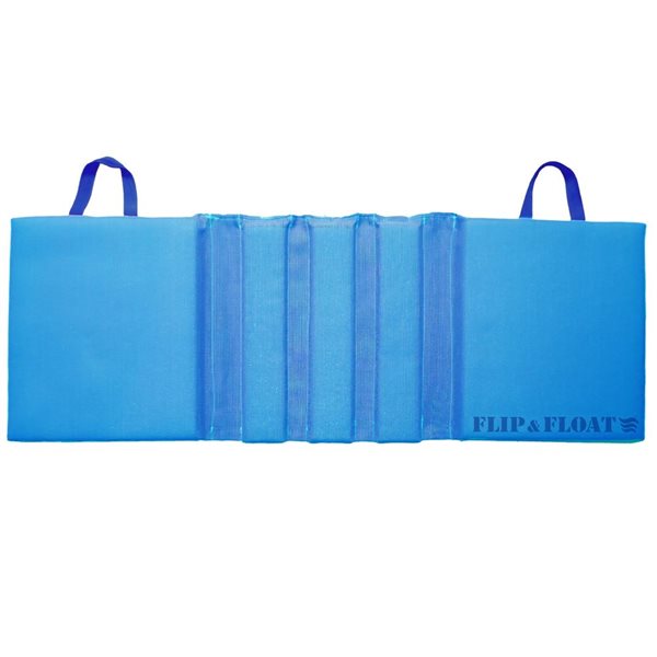 Swim Central 47-in Blue Foldable Swimming Pool Lounger Raft