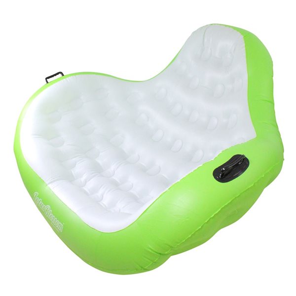 Swim Central Inflatable Green Swimming Pool Duo Lounger