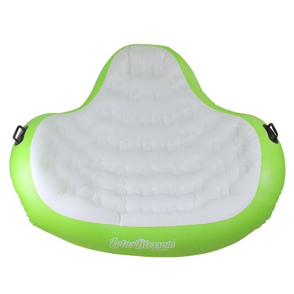 Swim Central Inflatable Green Swimming Pool Duo Lounger