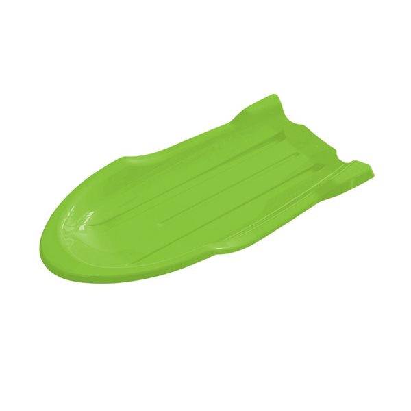 Machrus Frost Rush Green Rocket Shaped Snow Sled