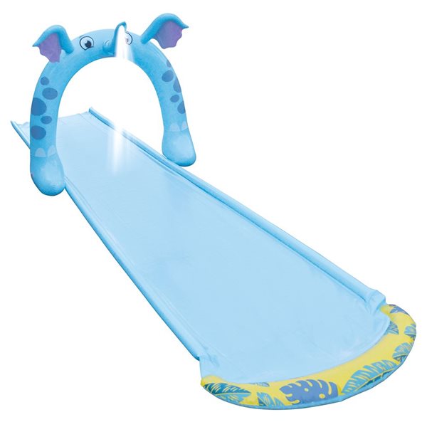 Pool Central 16-ft Water Slide with Inflatable Elephant Arch Sprayer