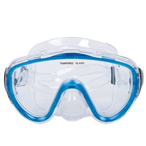 Pool Central Zray 6.75-in Blue Swim Mask for Teens