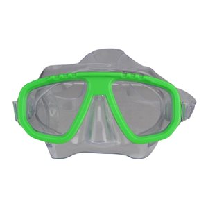 Swim Central Newport 6.75-in Green Kid's Swim Mask