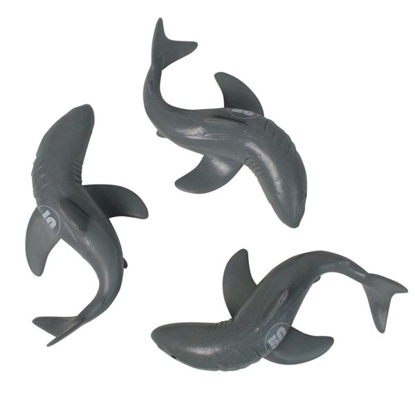 Swim Central Inflatable Grey Sharks - Set of 3 32259785 | RONA